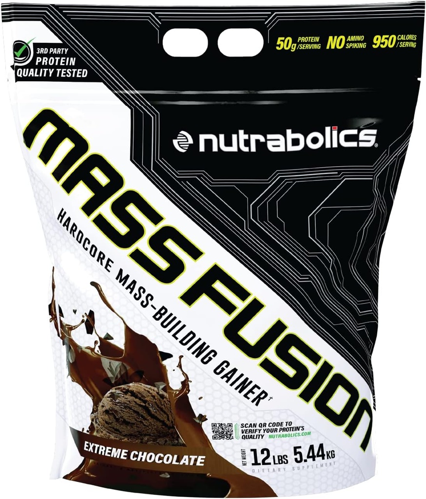 Nutrabolics の固まりの融合(Extreme のチョコレート、12 Ib (29 のサービング))