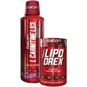 iSatori Lipo-Drexの脂肪質の損失のThermogenic方式-速い代理の減量-Appetiteの抑制剤(60のカプセル) Lカルニチンの液体の脂肪質のバーナーおよびMetabolismの活発化器-混合されたベリー(32のサービング)