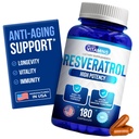 私達はビタミンのサービングごとのResveratrol 1000mgを好みます- 180はベジギー カプセルを飲みやすく-自然なResveratrolの補足1000mg - Antioxidantの補足は反老化および免疫システムを支えるのを助けます