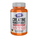 NOW食品スポーツ栄養、クレアチンモノハイド750mg、マスビル* /エネルギー生産*、120ベジカプセル