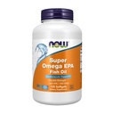 NOWフーズサプリメント、スーパーオメガEPA、360 EPA / 240 DHA、分子蒸留、心血管サポート*、120 Softgels