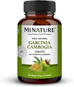 Garcinia Cambogia 錠による mi 自然 | 純粋で自然な Garcinia の粉のタブレット | Non-GMO、完全菜食主義者のグルテンフリー |90 のタブレット、45 日の供給、500mg   化学薬品及び防腐剤
