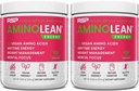RSP NUTRITION AminoLean のプレワークアウトの粉、BCAA のアミノ酸及び自然なカフェイン、人及び女性のためのプレワークアウトのブースト、30 のサーブ(パッケージ 2)