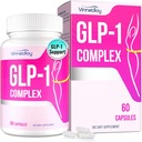 女性&男性のためのGLP-1サプリメント, GLP1は、Akkermansiaプロバイオティクスと女性のGLP-Oneプロバイオティクスを補います, 免疫のための天然GLP1, 消化, 腸, GLP-1レベルと全体的な健康, ビーガン - 60カプセル
