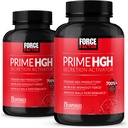 フォースファクタープライム HGH 分泌活性化剤, 2-パック, トリガー HGH の生産を支援するためにアルファサイズの男性のための HGH サプリメント, ワークアウトフォースを増加, & パフォーマンスを向上, 150 カプセル