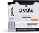 Create Single Serve Creatine Monohydrate Powder – 5g Creapure Creatine | Redefining Strength, Energy & Recovery | Sugar-Free, Vegan, Non-GMO | Unflavored, Lightly Sweetened, 0 Calories | 30 Packets