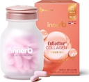 CJwellcare Innerb Glow Capsule Collagen (28 Servings, 4 Weeks) - Firm Skin Elasticity, Premium Korean Skin Care Supplement. Elastin, Vitamin C.