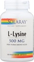 Solaray L-Lysine 500Mg、120 Ct