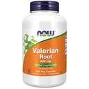 NOW食品は、Valerian Root(Valeriana officinalis)500mg、Herbal Supplement、250ベジカプセルを補います