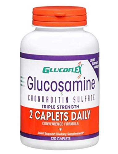 Glucoflexのグルコサミン/Chondroitinの硫酸塩2-A日の帽子120'S Glucoflex