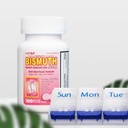 HealthA2Z®メガセービングバンドル:ビスマスサブサリシレート262mg、100 Chewable錠&7-日XLピルスオーガナイザー