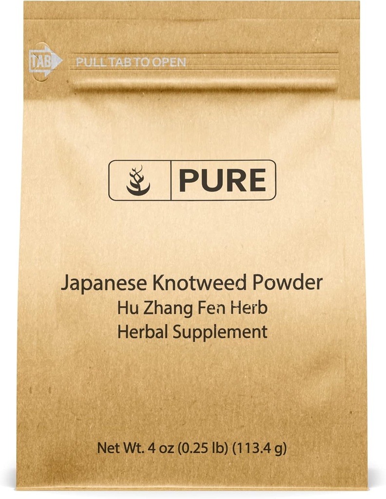 Pure Original Ingredients Japanese Knotweed (4oz) Hu Zhang, Traditional Supplement, Gluten-Free