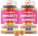 多ビタミン、100%の毎日の亜鉛、ビタミンC及びD3の免疫の補足+ Echinacea、SambucusのElderberry、Turmeric、マグネシウム、免疫サポート、全面的な健康、砂糖は2パックを放します
