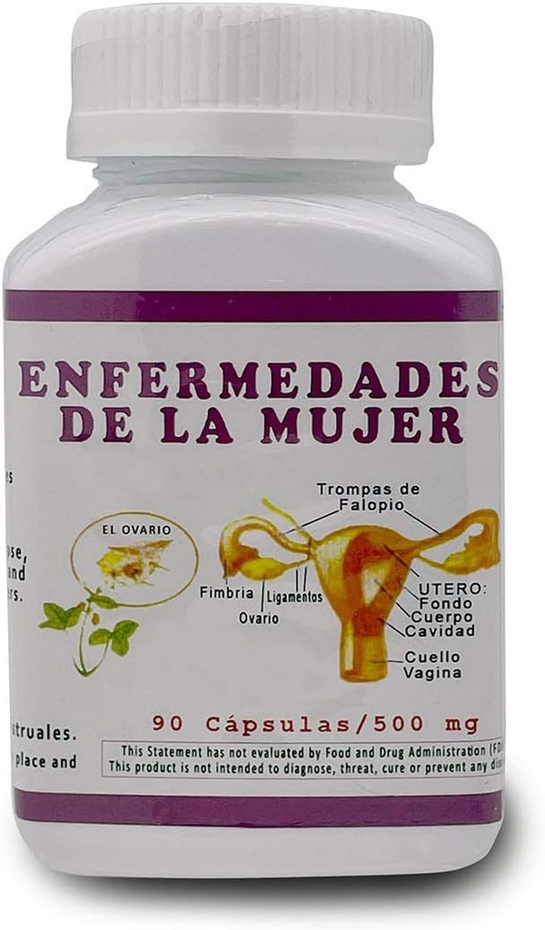 Enfermedades De La Mujer 500 mg 90カプセル