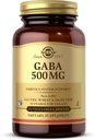 ソルガーGABA 500mg、50野菜カプセル - リラックス&神経系サポート - アミノ酸 - 非GMO、ヴィーガン、グルテンフリー、酪農場無料、コシャ - 50サービング