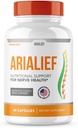 ArialiefのSciaticaのNerveサポート、Ararialeafの高度のNerveの健康、Ararialeafのプライム パームSciatica、Ariaの葉のPrimepalmのAriaのLief、Aria LiefのNerveの救助の補足のSciaticのNerveのSoothing (60のカプセル)