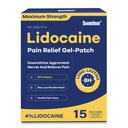 Sumifun 4% Lidocaineの痛みの軽減パッチ15の計算の背部Kneeの首の接合箇所の痛みの筋肉痛のTopicalの鎮痛のための最高の強さのNumbingのゲル パッチ
