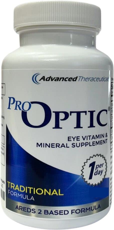 Pro-Optic従来の式目の補足 - AREDS 2は大人50 + - 30のカプセル、1-Monthの供給のための視野サポートを基づかせていました- Lutein 10mgのZeaxanthin 2mg