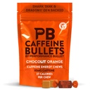 カフェイン弾丸エネルギー咀嚼 - チョコレートオレンジ。 40 * 85mg - ピール、ゲル、ガムよりも高速キック。 ランニング、サイクリング、ゲーム、および前ワークアウト耐久ブーストのためのスポーツサイエンス。