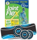 JointFlex FIT 療法の遠赤外線パッチの試験のパックは、5 日/パッチまでの筋肉及び接合箇所のための連続的な活動的な特性を、防水、非熱する、薬剤なし 3 ct、1 長方形/2 円形支えます