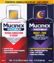 Mucinex の最高及び NightShift のコンボのパック-最高の強さの咳及び Mucus の救助、箱の混雑、鼻の輻輳、Sinus の輻輳、Sinus の圧力、咳の症状救助(2x 6 FL OZ)のための風邪の薬