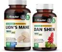 BIO KRAUTER Lion’s Mane 250 Capsules & Dan Shen 100 Capsules