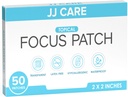 JJ CAREフォーカスパッチ - 大人のための50オールナチュラルフォーカスプラスパッチのパック、サポート集中、フォーカスとメモリ | 50日脳パッチ供給