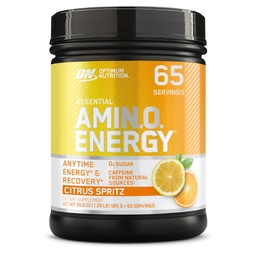 最適な栄養の新しい味のアミノ酸 - 緑茶、BCAA、アミノ酸、Ketoフレンドリー、グリーンコーヒーエキス、エネルギーパウダー - シトラススプリッツ、65サービング(パッケージ5月Vary)