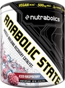 Nutrabolics Dietary Supplement Anabolic State Iced Raspberry 375g (30 Servings)