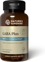 Nature's Sunshine GABA Plus, 60 Capsules, Kosher | Brain Health and Nervous System Support to Help Find A Sense of Relaxation and Peace