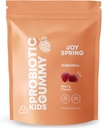 Kids Probiotic Gummies- Immune Support for Kids Probiotic Multi Enzyme, Digestive & Gut Comfort - Probiotics and Prebiotics Chewable Multivitamin, Strawberry Flavor - Organic,Vegan, 60 Gummy Vitamins