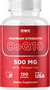 Dr. JOELのMOM Nutrix CoQ10 500mg - セルラーエネルギー生産サポート - バイオペリンで最高の吸収 - 150 Softgels - アメリカ製