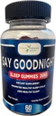 Say Goodnight Melatonin Gummies - Melatonin 2mg, Passionflower, May Promote a Healthy Sleep Cycle, Non-Habit Forming, Natural Ingredients, May Help Calm & Relax The Body, 60 Gummies