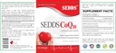 SEDDS® CoQ10 Ubiquinol Cardiovascular Health Supplement, Daily Vitamin for Heart Health and Energy (60 Count), Highly Absorption Liquid Water-Soluble Softgel for High Blood Pressure and Cholesterol
