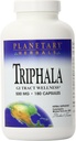 惑星の草の Triphala 500のmg- 180のカプセル(2のパック)