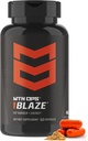 MTN OPS Blaze Fat Burner & Thermogenic Metabolism Booster for Weight Loss, 210mg of Caffeine per Serving Caffeine Pills for Energy Boost, 30 Servings