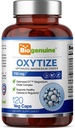 Oxytize 750 mg 120 Vcaps - 天然マグネシウム酸化物酸素ベースのコロンクレンスゲントルLaxative - 健康な消化管の規則性をサポート