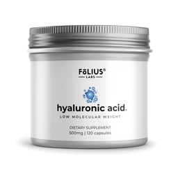 超高い純度のHyaluronicの酸は500mg - 95%ナトリウムのHyaluronate -高度に浄化され、Bioavailable -低い分子量-非GMO発酵- 120のカプセルをおおいます