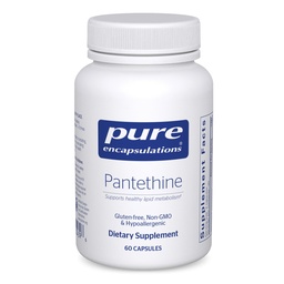 純粋なカプセル封入Pantethine | ヒアルロン酸サプリメントは、健康な脂質代謝と心機能をサポート | 60カプセル