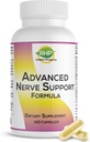 Advanced Nerve Support Formula. Peripheral Neuropathy Supplement with Alpha Lipoic Acid for Healthy Nerve Repair & Function. Maximum Strength Formula, 120 Capsules