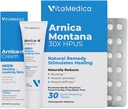 VitaMedica | Arnica Filler Kit Bundle | Arnica Montana 30X Blister Pack + Arnica & Vitamin K Topical Cream | Vitamin K Topical Cream | Softens, Calms, Moisturizes, & Restores Bruised Skin | Recovery