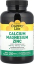 Calcium-Magnesium-Zinc カントリーライフ 250 タブ