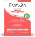 Estroven Weight Management for Menopause Relief - 30 Ct. - Clinically Proven Ingredients Help Manage Weight, Provide Night Sweats & Hot Flash Relief* Drug-Free & Gluten-Free Caplets