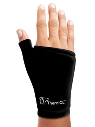 Theraiceの手首のアイスパックの覆いは熱い及び風邪療法のための手のための支柱-傷害、Carpalのトンネル、関節炎、De QuervainのTenosynovitisのための再使用可能な柔らかいゲルの手袋-ほとんどの女性- S/Mに合います