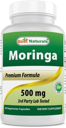 ベストナチュラルモリンガスーパーフード500mg 60ベジギーカプセル