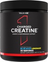 Rule 1 Charged Creatine - Multi-Function Workout Supplement with Creatine, Electrolyte, and Energy Blends for Intensity, Performance, & Hydration Support (30 Servings, Blue Razz Lemonade)