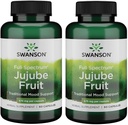 Swanson Jujube Fruit - Full Spectrum Herbal Supplement Promoting a Calm & Relaxed Mind - Natural Formula Supporting Stress & Mood Support - (60 Capsules, 675mg Each) (2 Pack)