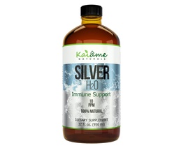 Kaiame Naturalsコロイドシルバー、イオンシルバーソリューション、10 PPM、大型32オンスグラスボトル、ナチュラル免疫サポートサプリメント、大人、子供、ペットの安全
