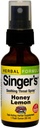 Herbs Etc. Singer's Saving Grace Honey Lemon – Herbal Remedy for Throat Comfort – Soothing, Hydrating Support with Licorice – Alcohol-Based – 1 fl oz (75 Servings)