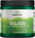 Swanson Inulin - Prebiotic Soluble Fiber Powder Promoting Digestive Health - Naturally Occurring FOS from Chicory Root Supporting Overall Gut Performance - (8 oz Each)